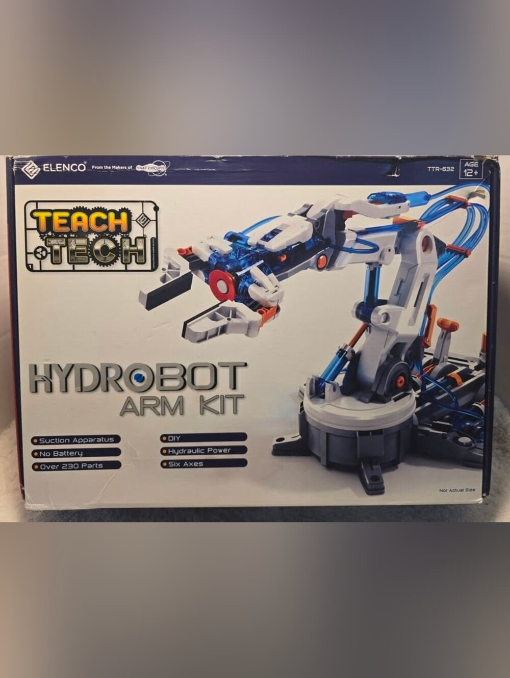 ELENCO Teach Tech HYDROBOT ARM KIT Robot Kit